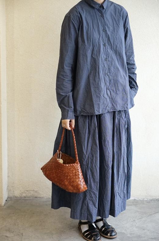 Bergfabel蓝格纹半裙 商品图5