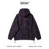 38553SDSA秋冬新款痞帅男装韩版拉链立领双色针织连帽卫衣下摆松紧百搭 商品缩略图5