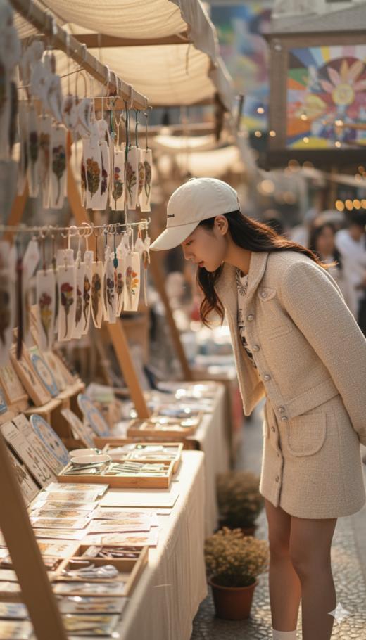 CN单排扣双口袋半裙 商品图3