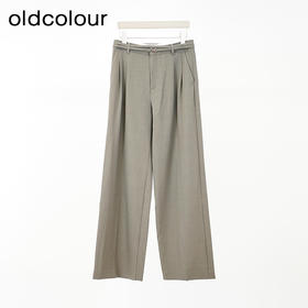 oldcolour欧珂商场同款时尚纯色宽松休闲长裤女Q130705A1