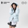 绒子含量90%【ROBINHOOD/罗宾汉】2025经典新款优质白鸭绒男女同款金标短款羽绒服-喜出 商品缩略图0