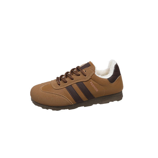 【YW】无忧购加绒保暖秋冬季时尚德训女鞋百搭休闲运动板鞋0796（截单后3-5天发货） 商品图9