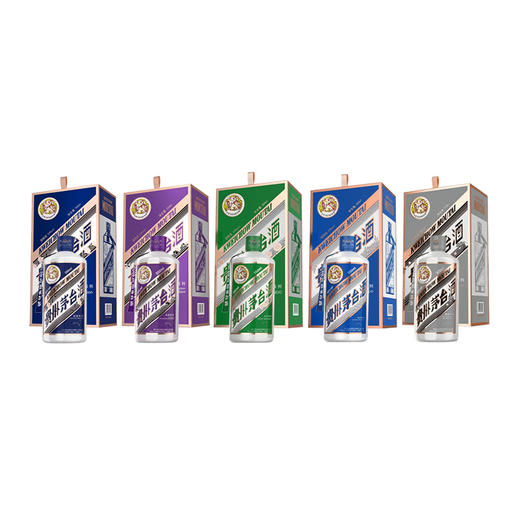 贵州茅台走进五国-新版走进系列茅台酱香型53度350ml 商品图1