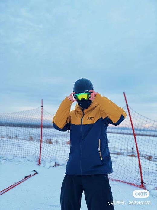 袅家男女款连帽滑雪服羽绒服外套 商品图3