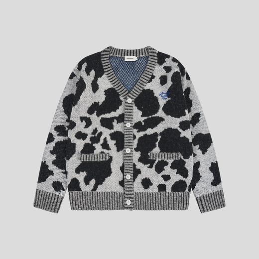 GOODBAI 'HAVE A GOOD DAY'后背印花毛织开衫 商品图2