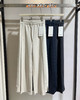 正品Lu家Contrast- Ribbed女士罗纹拼接阔腿裤050604 商品缩略图3