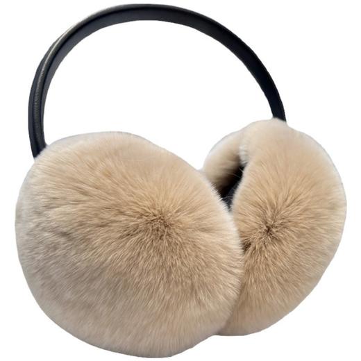丁摩 韩国进口獭兔毛耳罩女秋冬保暖耳套耳包耳捂耳暖可伸缩5ZF-15614 商品图4