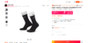 双色拼接+软支撑加固，户外字母提花运动袜原包装中筒袜子C111068 商品缩略图5