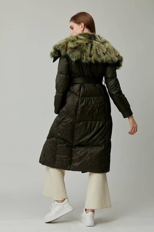 SAFICOO 优雅女人 H微收腰 小众高定版羽绒服 商品图4