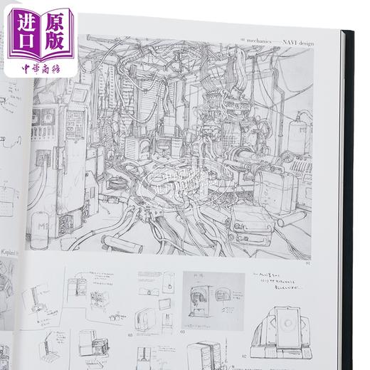 预售 【中商原版】安倍吉俊画集 铃音Lain 复刻版 日文原版日韩 an omnipresence in wired/lain 安倍吉俊画集 オムニプレゼンス 復刻版 商品图2