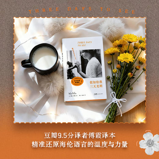 【刷边礼盒版赠笔记本】假如给我三天光明纪实影像：即使局限重重，仍能活出光明与价值 商品图5