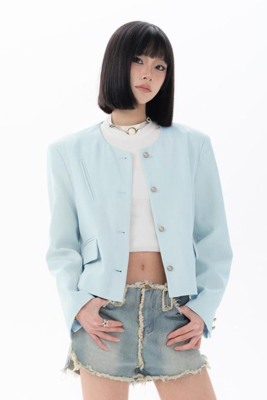 NOW 法式高级感通勤短款西装外套 21159 商品图1