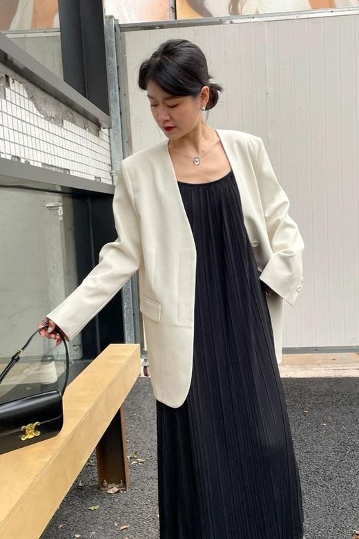 ESTELLICA 优雅气质之选无领西装外套 20700 商品图4