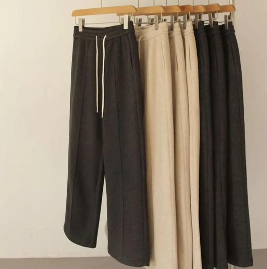 伊泺杉人字纹羊毛阔腿裤 ，人字纹、中线设计，更显瘦、更时髦【3-5天发货】 商品图10