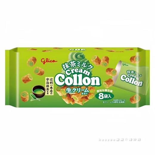 固力果牛乳抹茶卷饼干112g 商品图0