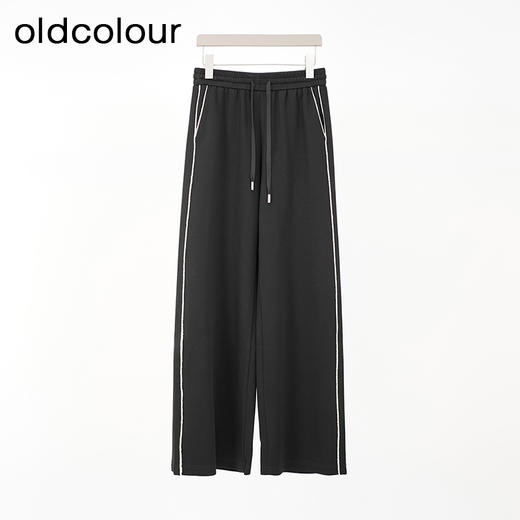 oldcolour欧珂商场同款时尚宽松高腰休闲运动长裤女Q130708A1 商品图0