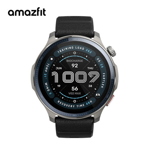 华米 Balance 2 专业运动训练恢复 智能手表 47mm跑步游泳骑行 商品图5