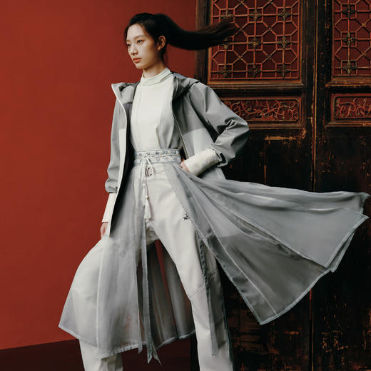 伯希和户外硬壳冲锋衣女款秋冬季轻量化防风防水保暖登山服外套男 商品图3