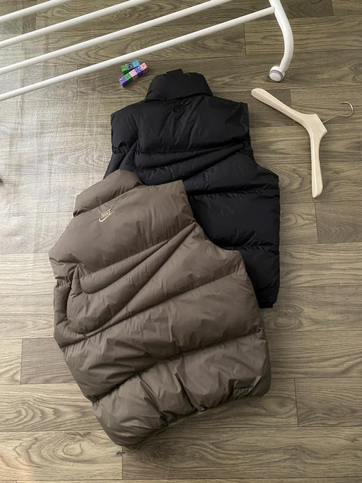 钩子秋冬新款情侣款棉马甲 商品图3