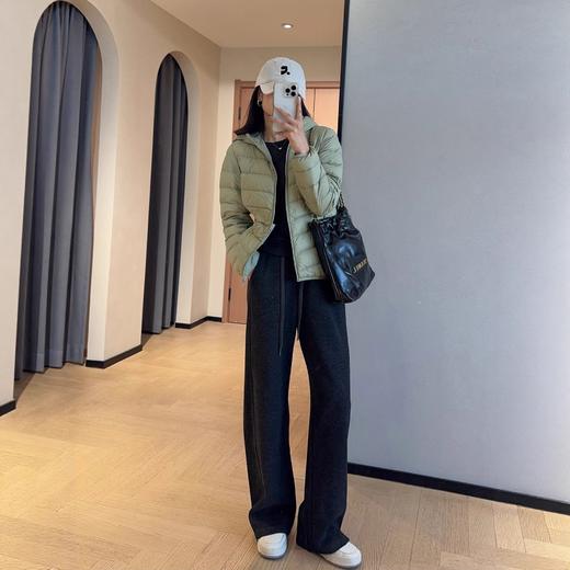 温暖显瘦！90白鸭绒小个子连帽轻户外薄短款羽绒服女2025冬款！ 商品图2