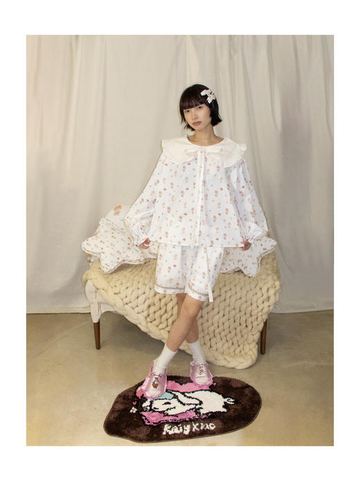 KAIYXIAO·HOME系列 小兔子· 娃娃领家居睡衣套装 商品图1