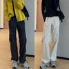 lu家！2025新款山系神裤可束脚直筒加绒工装裤松紧高腰显瘦休闲裤女款！ 商品缩略图0