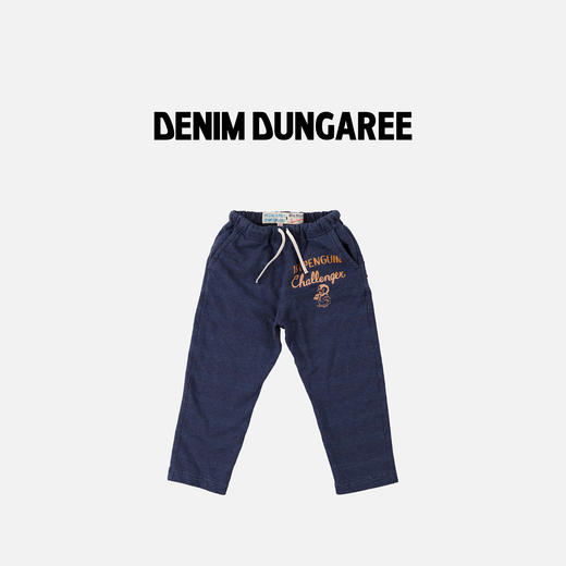 日本DD童装 DENIM DUNGAREE 镶嵌条纹企鹅 PENNIE 长裤 商品图0