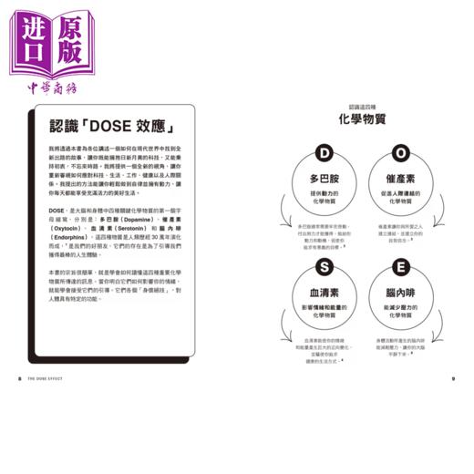 【中商原版】 4大关键荷尔蒙 活化多巴胺 催产素 血清素和脑内啡 实现心流 激发动力 身心修复 鲍尔 方舟文化	港台原版 商品图1
