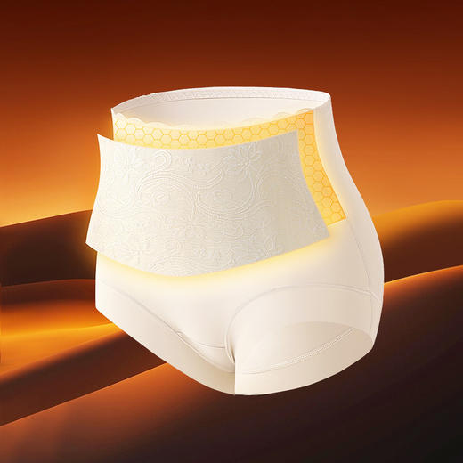 【女神系列！轻奢保暖玻色因美肤裤】整件10A抑菌＋聚乳酸桑蚕丝洁净，持久暖腹蓄热，秋冬高弹力加厚抗jun裆高腰蕾丝大码QQ 商品图6