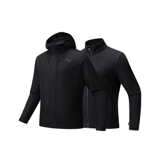 安踏中国国家地理男子防泼水两件套152546601R 商品图1