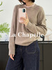 专柜实拍【蓬松柔软/兔毛+绵羊毛】拉夏贝尔/La Chapelle圆领针织衫~低饱和多色非常秋冬！很温柔气质百搭毛衣 商品缩略图6