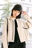 LNNNS 简约米色短款连帽外套 20962 商品缩略图0