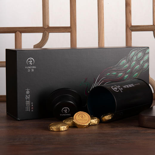 云顶2015年陈年古树普洱茶沱熟普 100g*1罐 商品图2