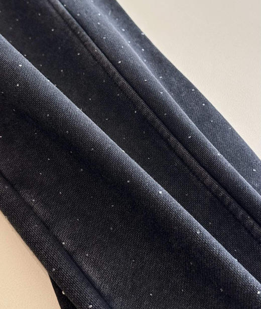 Moco秦岚同款烫钻水洗阔腿裤111005 商品图6