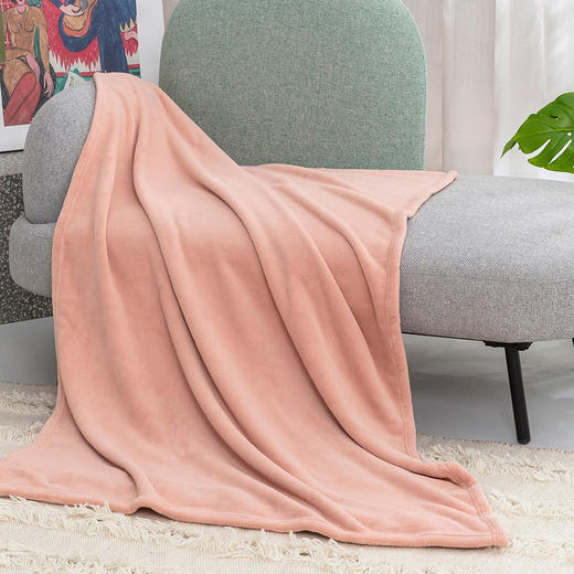 罗莱 TG 超柔A类牛奶绒盖毯 商品图1