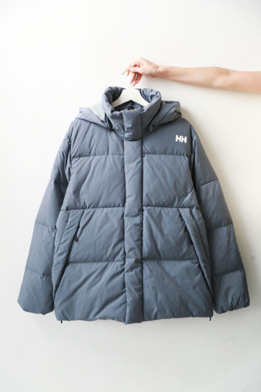 软壳冲锋羽绒服，出口挪威。户外连帽蓄热防风面包羽绒服C111088 商品图7