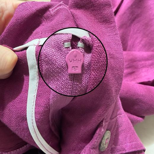 亚麻紫色宽松阔腿裤（蕾姐穿S） 商品图7