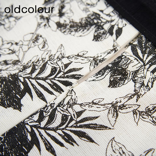 oldcolour欧珂春季新款商场同款时尚宽松碎花半身裙女Q140607A1 商品图3