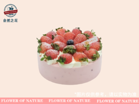 【草莓慕斯】健康少糖更好吃，新鲜现做