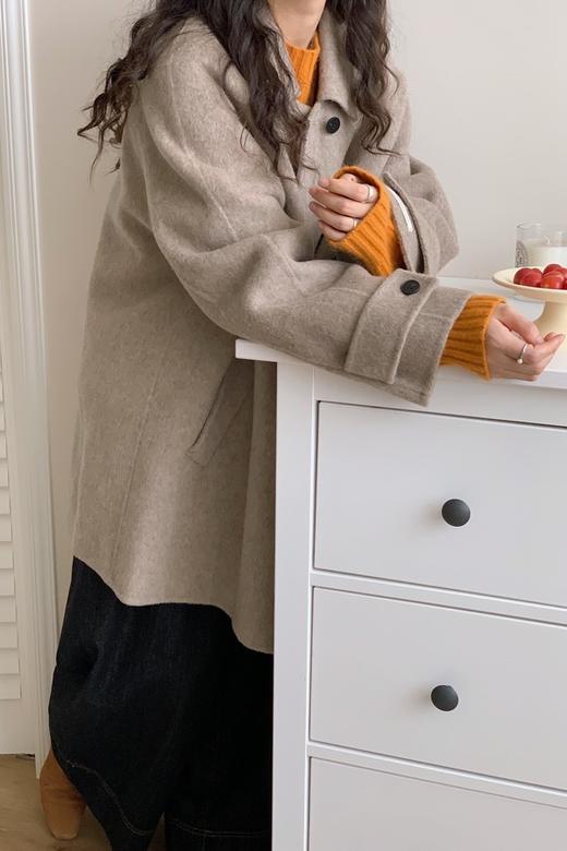 Le Malene 知性优雅羊毛呢子大衣外套 21105 商品图2