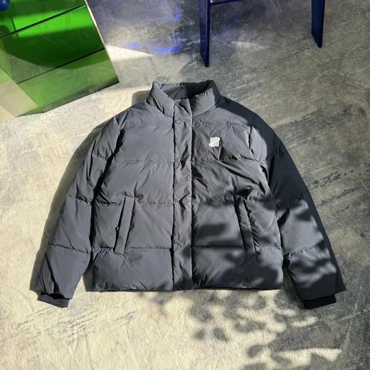 五条杠经典纯色厚短款立领韩系羽绒服外套 商品图4