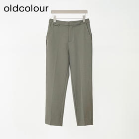 oldcolour欧珂商场同款时尚纯色宽松休闲长裤女Q130707A1