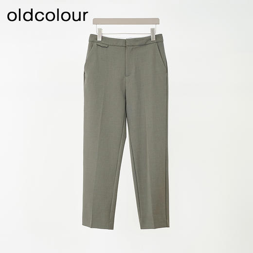 oldcolour欧珂商场同款时尚纯色宽松休闲长裤女Q130707A1 商品图0