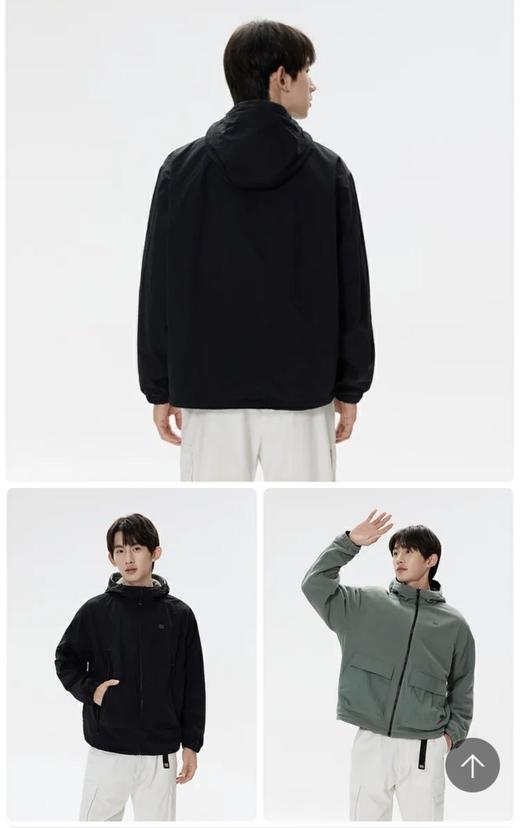 刘诗诗同款kolo*n CHILL-AMOUR FLEECE JACKET双面穿抓绒防风夹克 商品图2