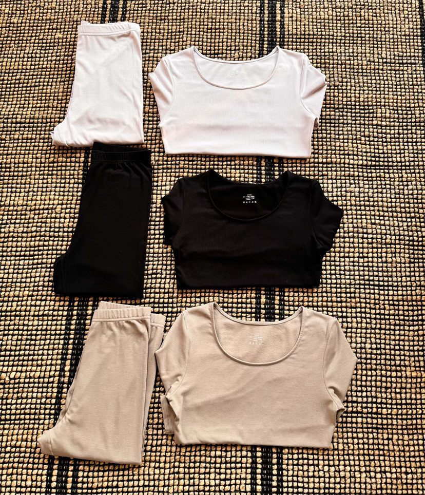 外贸单德绒发热羊毛保暖内衣套装女款