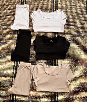 外贸单德绒发热羊毛保暖内衣套装女款