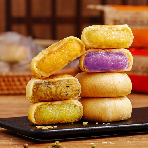 老饼店绿豆饼板栗饼香芋饼正肉饼糕点 商品图1