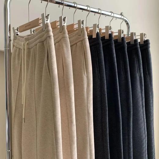 伊泺杉人字纹羊毛阔腿裤 ，人字纹、中线设计，更显瘦、更时髦【3-5天发货】 商品图2