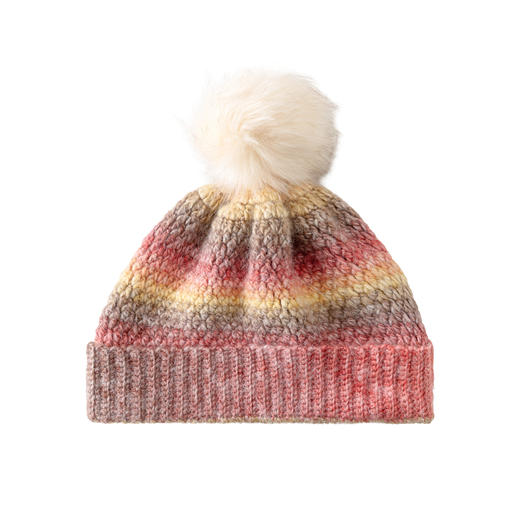 苏苏姐家念初毛球帽手工diy钩针编织羊花式线冬季毛线团材料包 商品图4