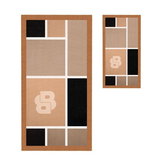 19340-HBMJ-006-BOSS奥斯卡运动巾二件套 商品图1